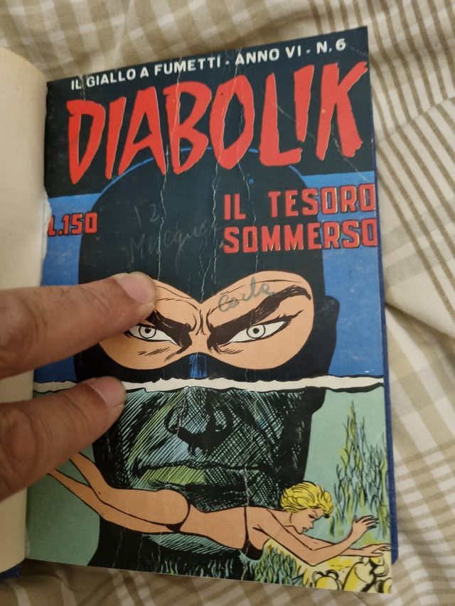 DIABOLIK 1963-1969. 36 COMICS ENCUAD. ITALIANO