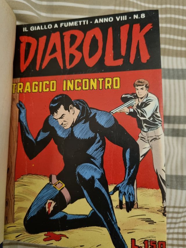 DIABOLIK 1963-1969. 36 COMICS ENCUAD. ITALIANO