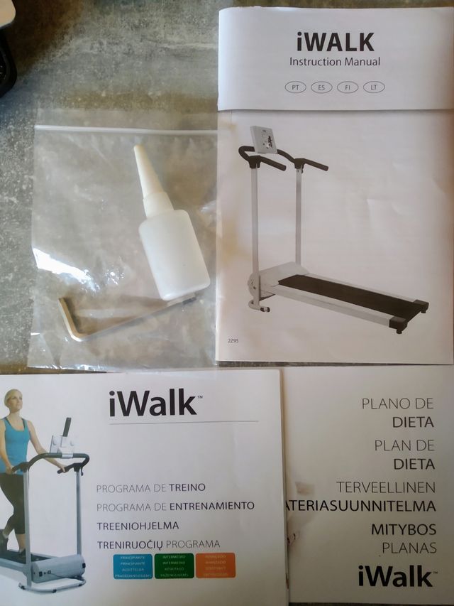 Cinta de Correr y Andar IWalk Plegable