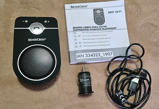 Manos libres para coche con Bluetooth