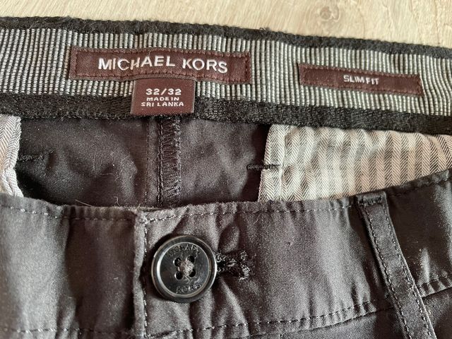 Pantalone uomo neri tg 32 Michael Kors