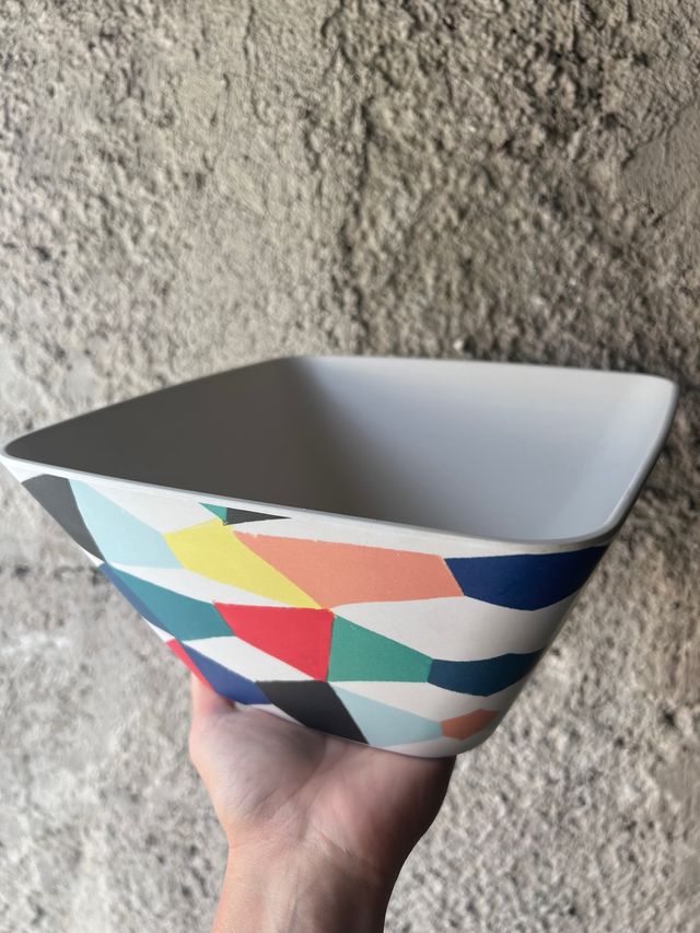 Ciotola insalatiera quadrata design moderno