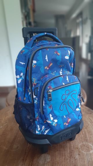 mochila escolar con ruedas