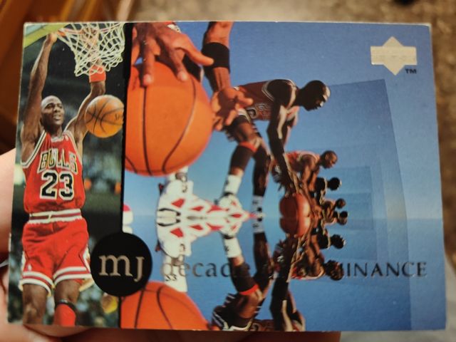 #J7 MICHAEL JORDAN UPPER DECK DECADE OF DOMINANCE