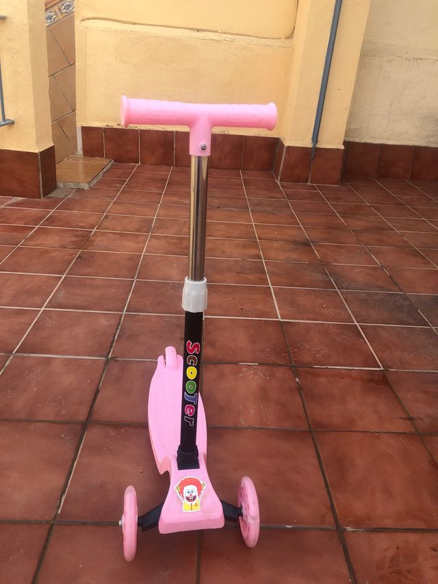 Patinete con luces para nin@s