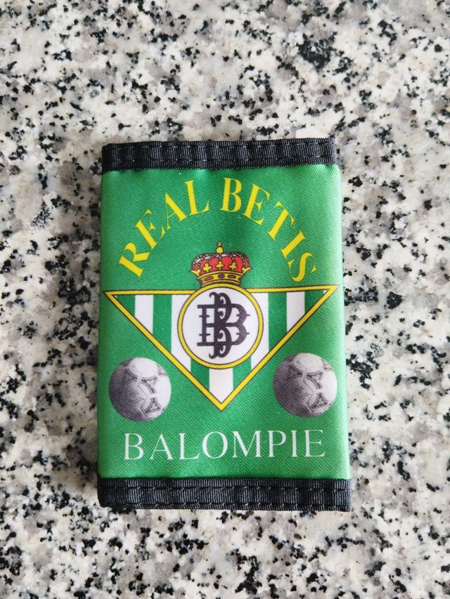 Cartera de tela del Betis