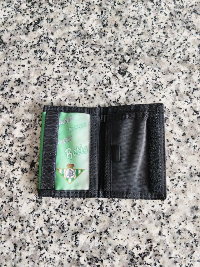 Cartera de tela del Betis