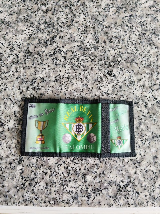 Cartera de tela del Betis