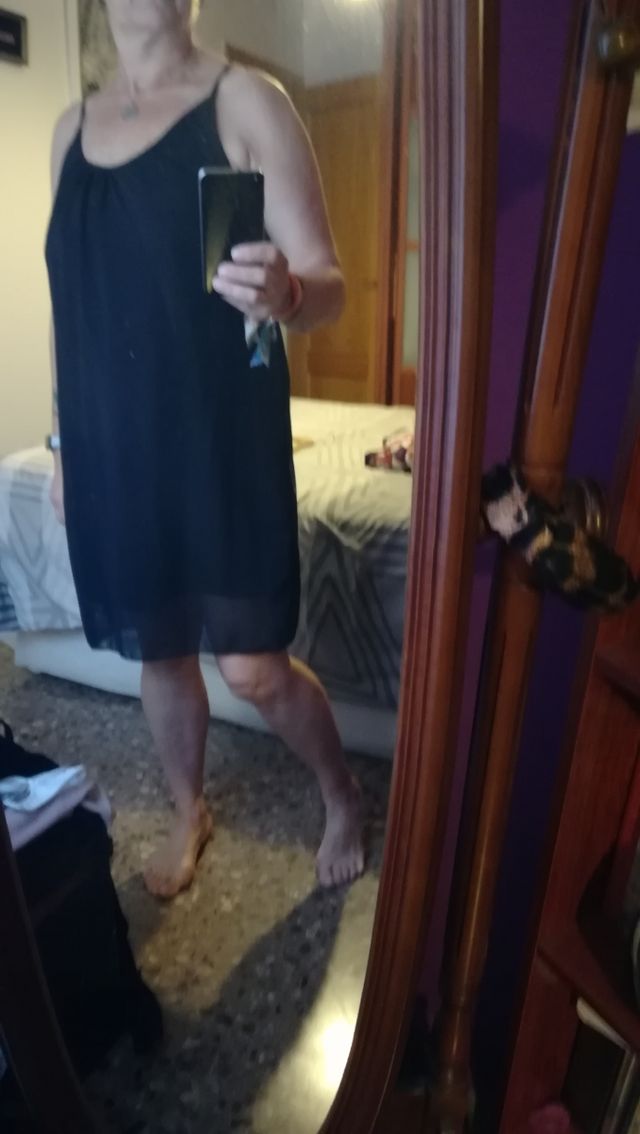vestido de tirantes