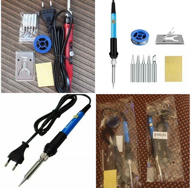 Soldador de Estaño 220v Temp Regulable NUEVO 60W