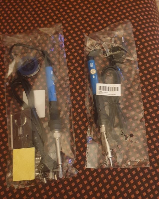 Soldador de Estaño 220v Temp Regulable NUEVO 60W