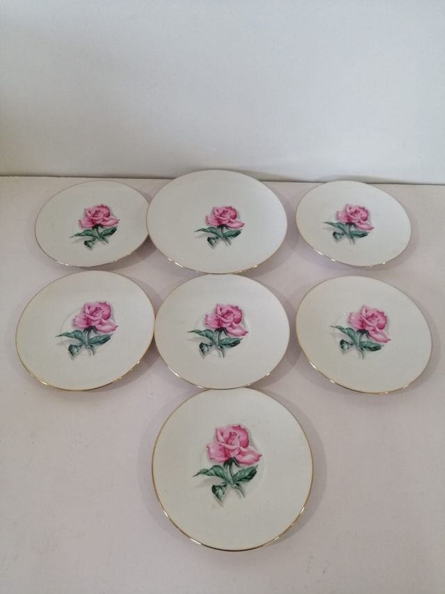 Conjunto platos vintage