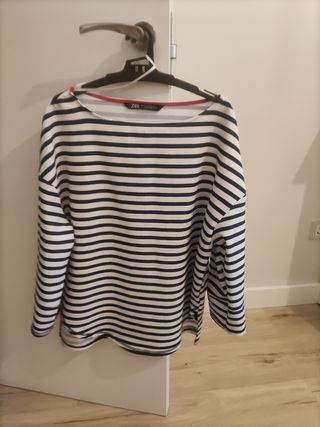 camisa marinera zara