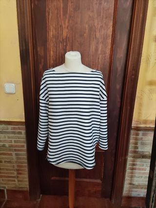 camisa marinera zara