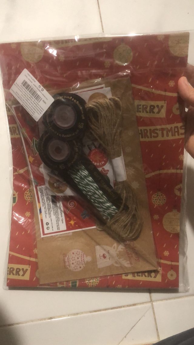 Papel Regalo Navidad 12 Hojas