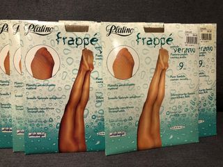Panty platino frappe 9 denier 