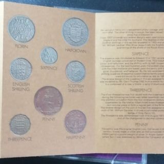Juego Monedas Reino Unido e Irlanda 1970