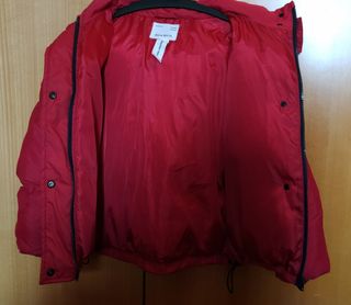 Cazadora niña roja 7/8 años 