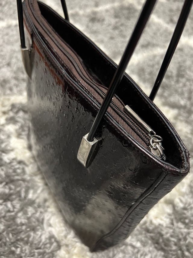 Bolso piel de avestruz