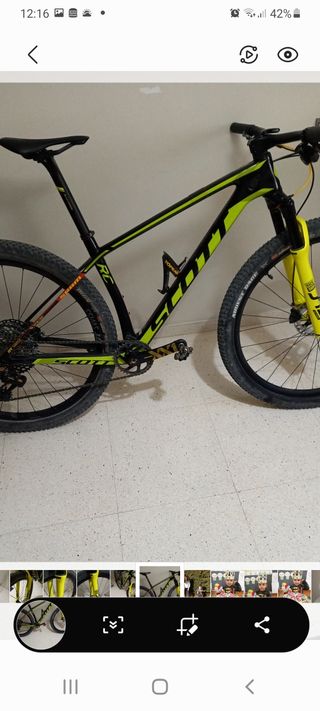 Bici scott scale RC World cup