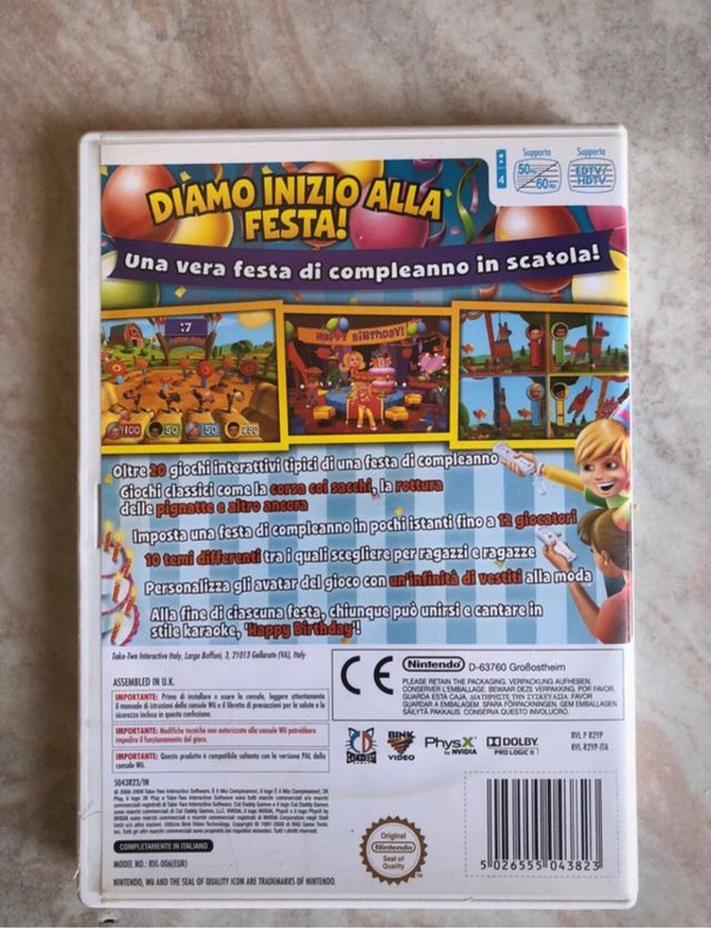 È il mio compleanno gioco wii