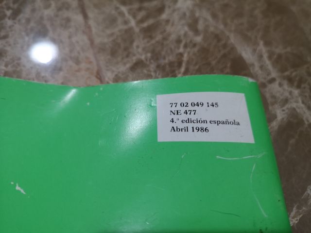 Libri originali Renault 11