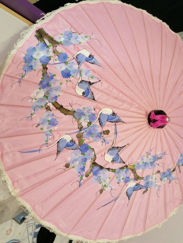 Sombrilla estilo japonés