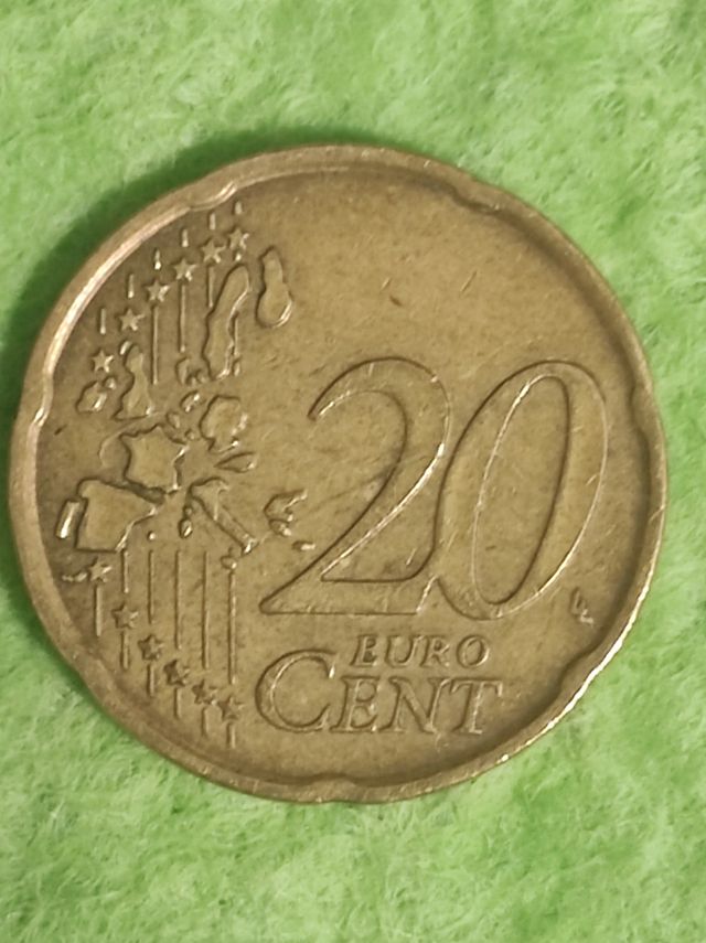 3 monedas 10 20 50 céntimos Francia 1999