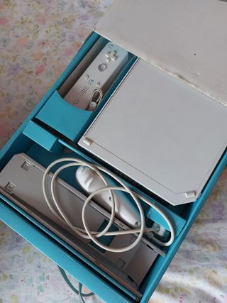 Wii con caja