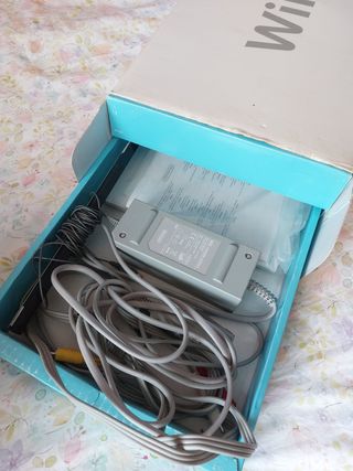 Wii con caja