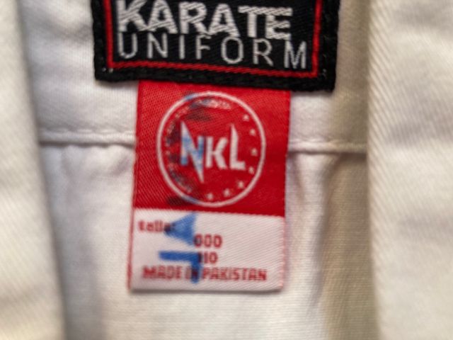 Traje artes marciales