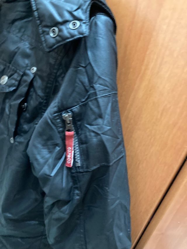 Abrigo negro 3 pommes T-8/10