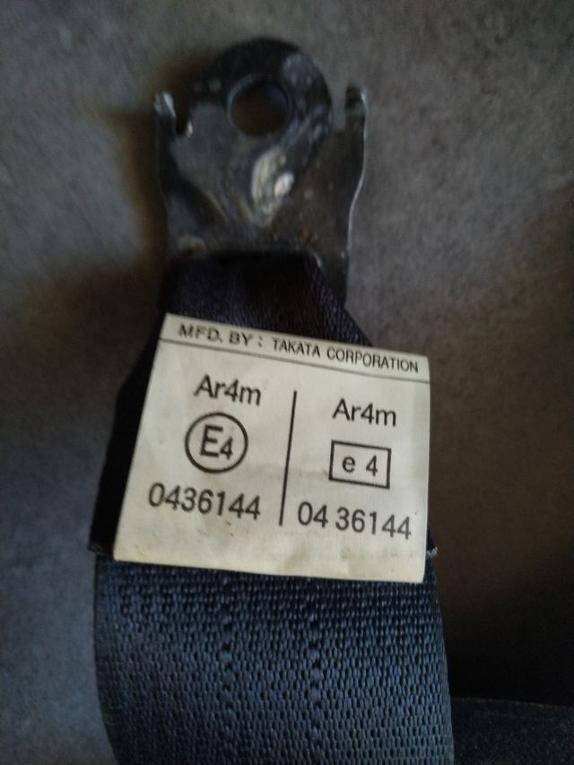 Cinturón 0436144 central trasero Nissan x-trail