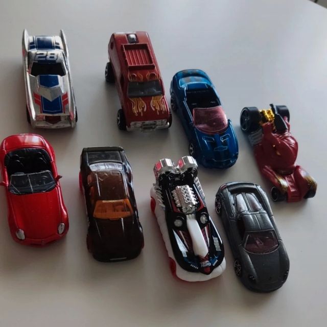 Lote num 1 coches Hot Wheels Mattel variados