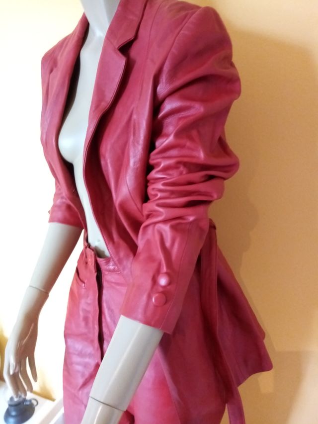 Chaqueta y pantalón de piel Zerimar