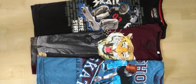 3 camisetas de manga larga del C&A
