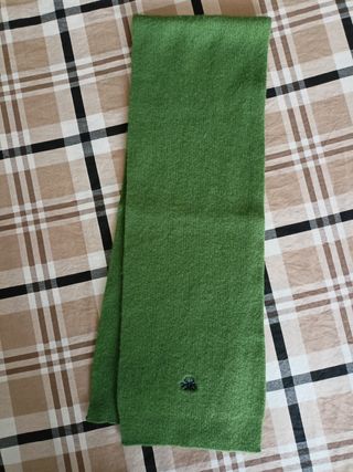 Bufanda verde niño/niña Benetton como nueva