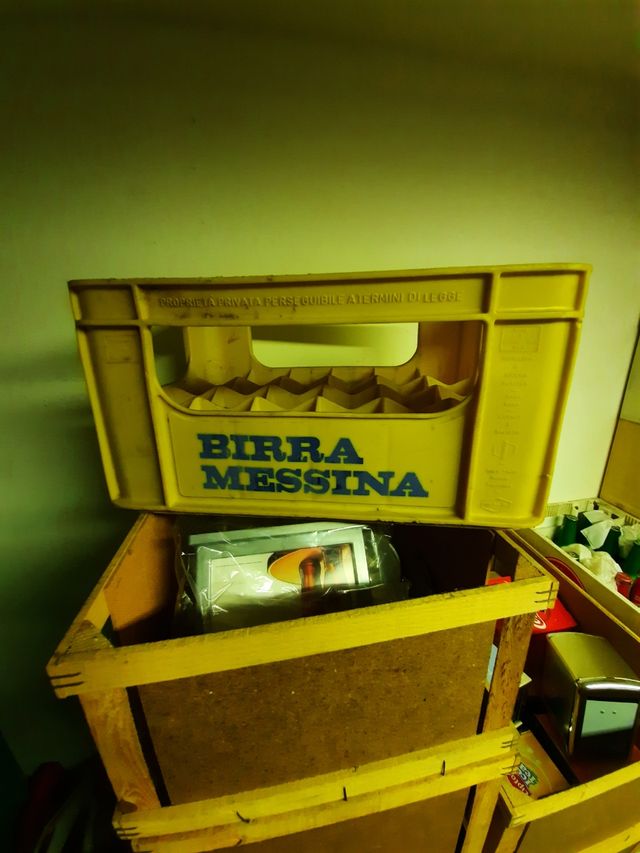 cassetta Birra Messina