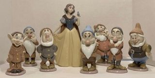 Lladro Disney Blancanieves y siete enanos en cajas