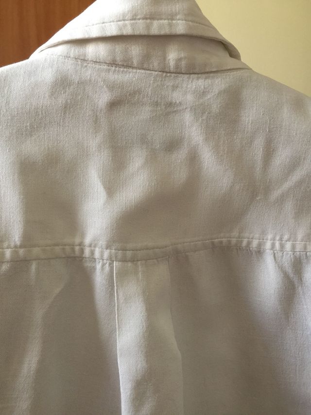 Camicia uomo bianca di cotone 