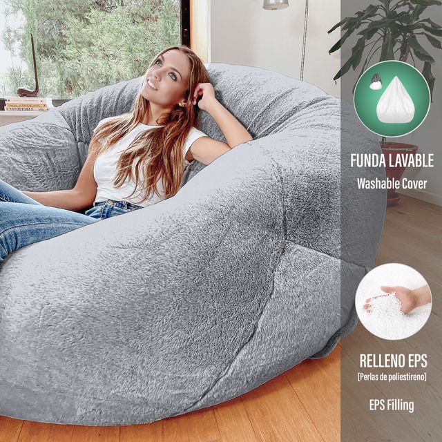 Puff Gigante de diseño XXL - Puf Salon de 150 cm