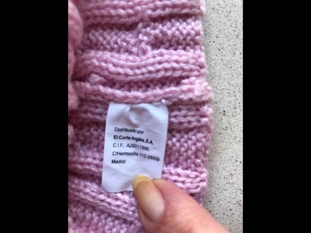 Gorros de Lana Corte Inglés