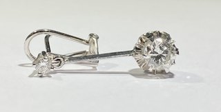 Pendientes de oro con diamantes