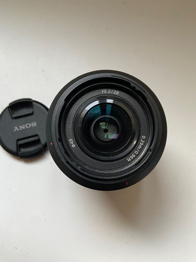 Objetivo SONY FE 28mm F2 montura FE
