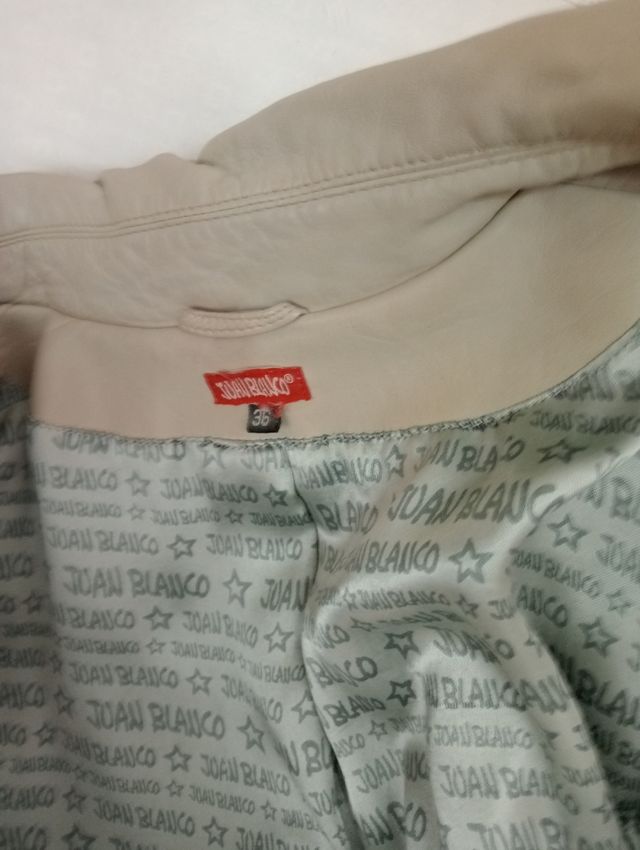 CHAQUETA DE PIEL SUAVE BOBINA