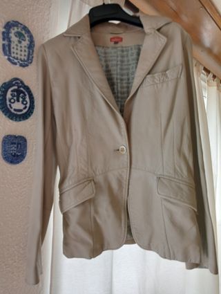 CHAQUETA DE PIEL SUAVE BOBINA
