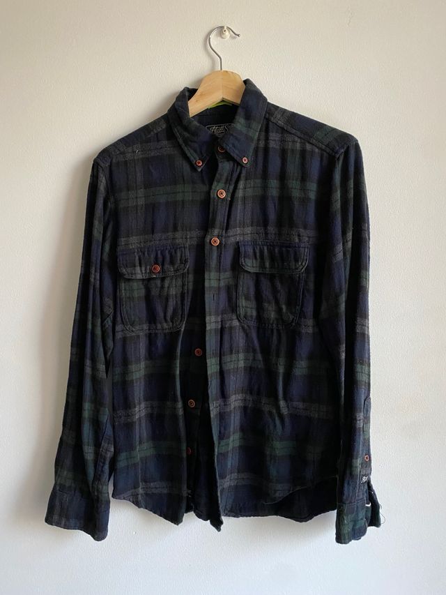 Camisa a cuadros hombre alcott