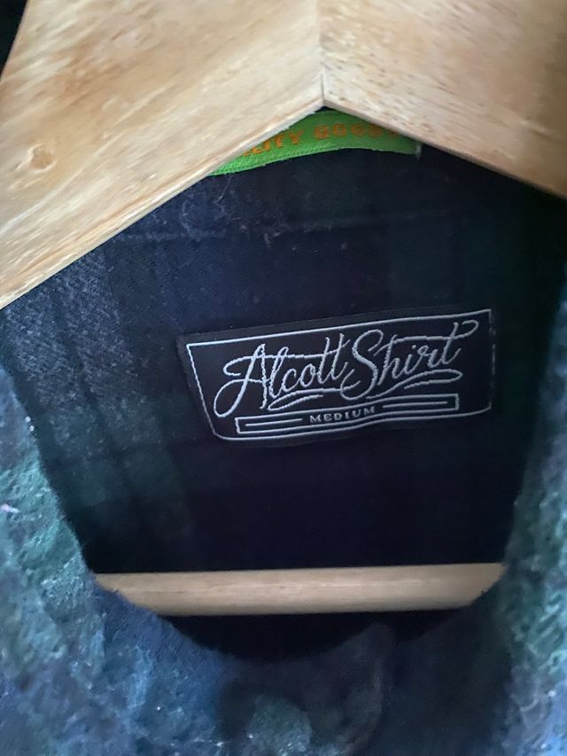 Camisa a cuadros hombre alcott