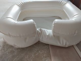Lavacabezas hinchable portátil 