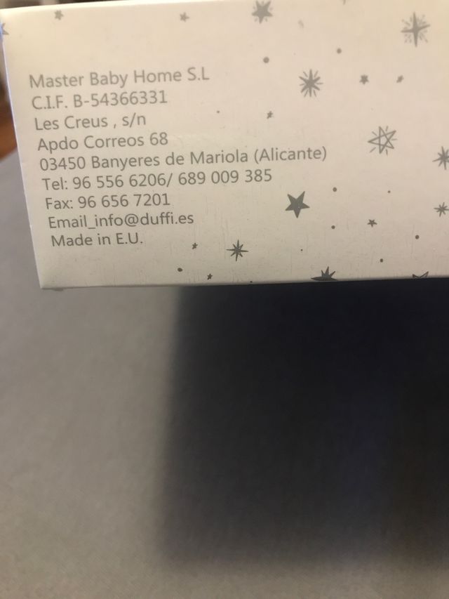 Sábanas de cuna NUEVAS